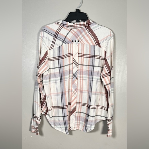 Free People plaid button up - Picture 7 of 7